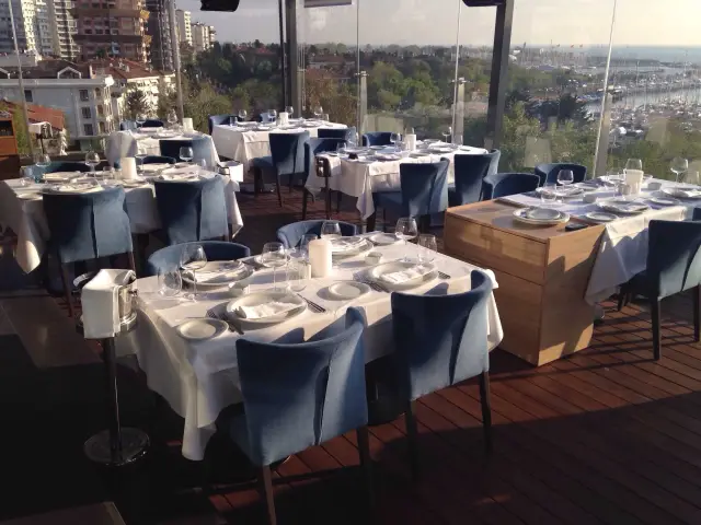 Ouzo Roof Restaurant - Wyndham Grand İstanbul Kalamış Marina Hotel'nin yemek ve ambiyans fotoğrafları 23