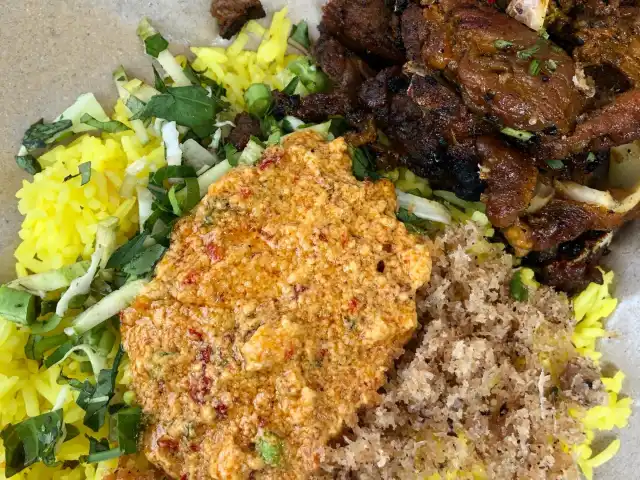 Nasi Kerabu Kambing Bakar Food Photo 5