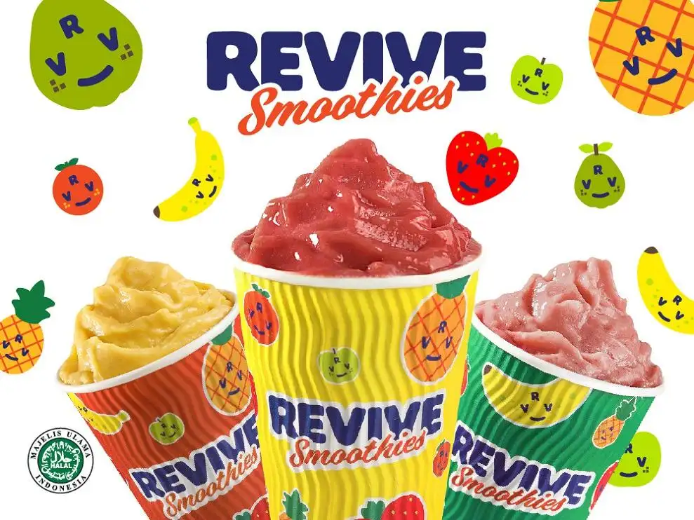 REVIVE Smoothies & Juice By SaladStop!, Mall Of Indonesia