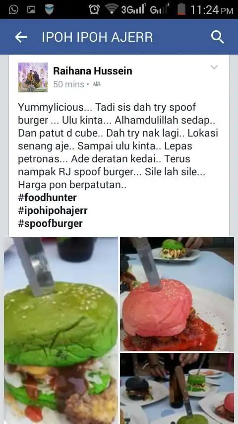 Spoof Burger Ipohcafe Rj Boutique Ulu Kinta Food Photo 1