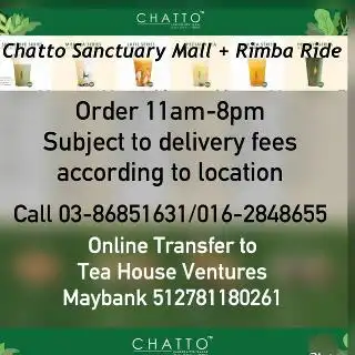 Chatto - Handcrafted Tea Bar (Selangor - Eco Sanctuary Mall Branch)