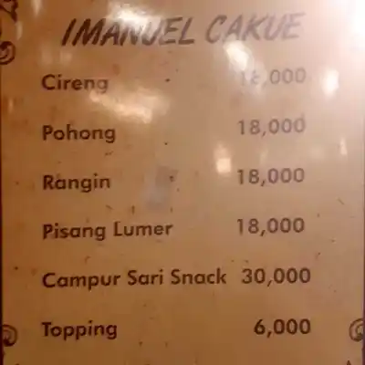 Immanuel Cake