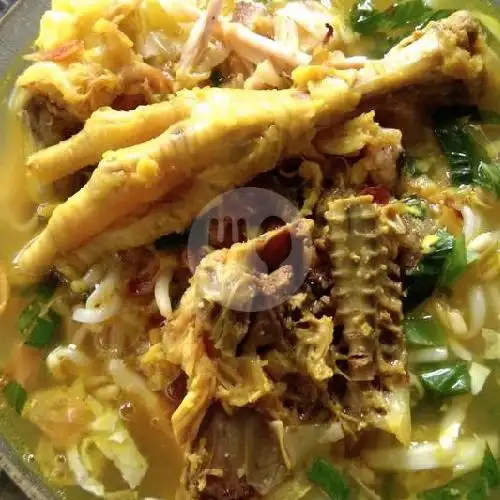 Gambar Makanan Soto bang jhon (soto daging, ranjau, aneka sosis & minuman omben), Sunter 13