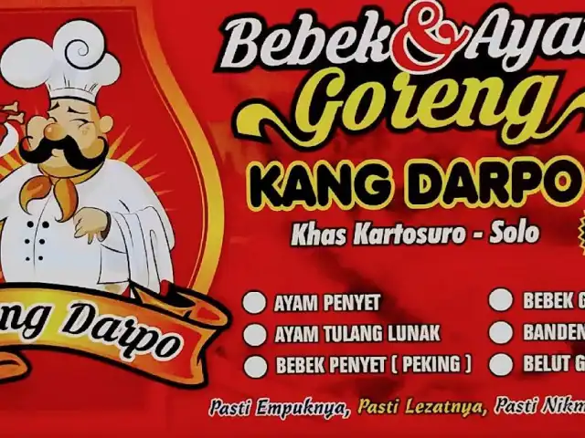 Gambar Makanan Bebek & Ayam Kang Darpo Cikarang 2