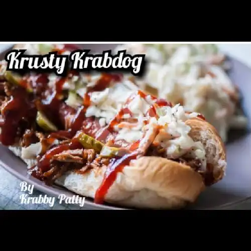 Gambar Makanan Burger Krabby Patty Original, Denpasar 2