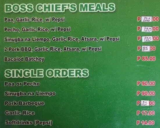 Boss Chief's Inasal Food Photo 1