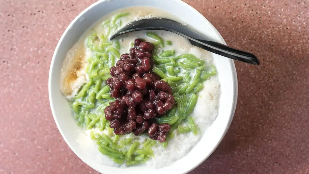 Cendol Gemok bulatan bukit koman