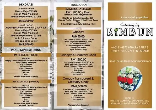 Dewan & Restoran Rimbun Food Photo 2