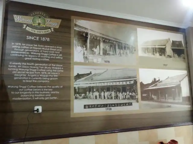 Gambar Makanan Kopi Warung Tinggi - since 1878 2