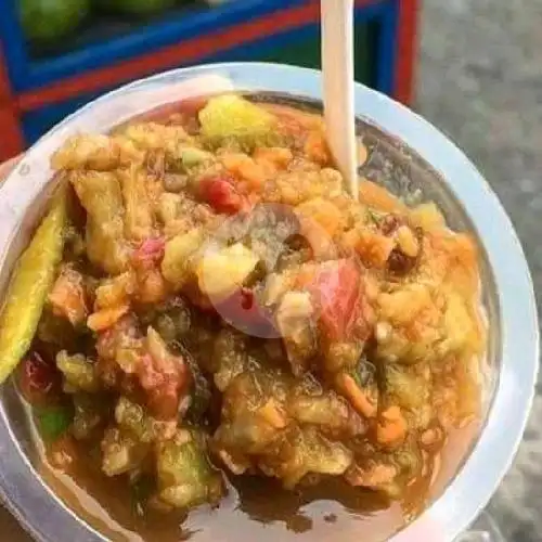 Gambar Makanan Rujak bebeg/Rujak tumbuk.Khas Cianjur, Kantor Pemasaran Cibeber 9