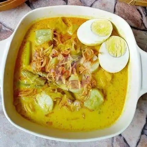 Gambar Makanan Nasi Uduk Dan Lontong Sayur Bude Agus, Cempaka 18