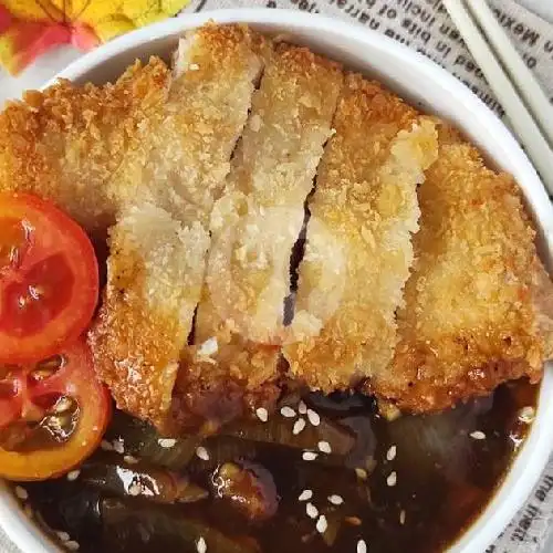 Gambar Makanan Rice Bowl Ayam Saosi 5