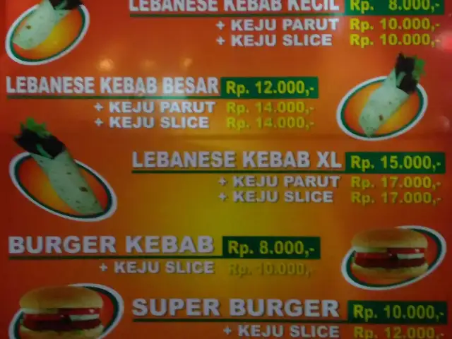 Gambar Makanan Arabian Kebab 1