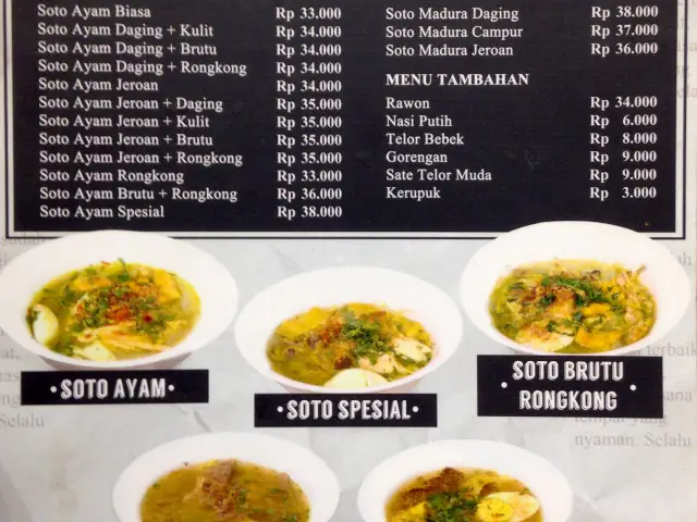 Gambar Makanan Soto Ayam Ambengan Pak Sadi (ASLI) 1