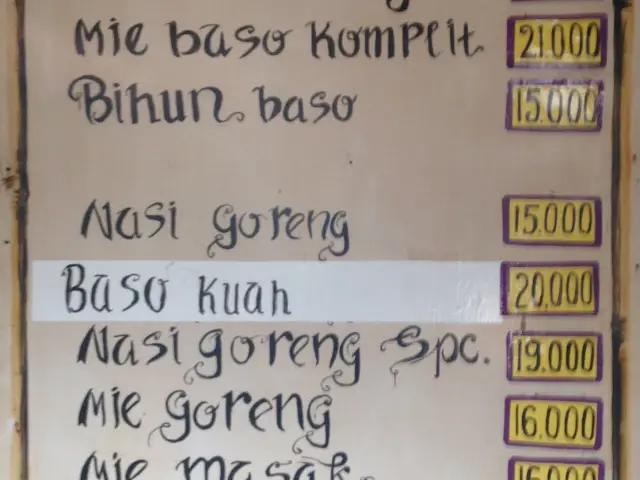 Gambar Makanan Mie Baso Kebon Kawung 2