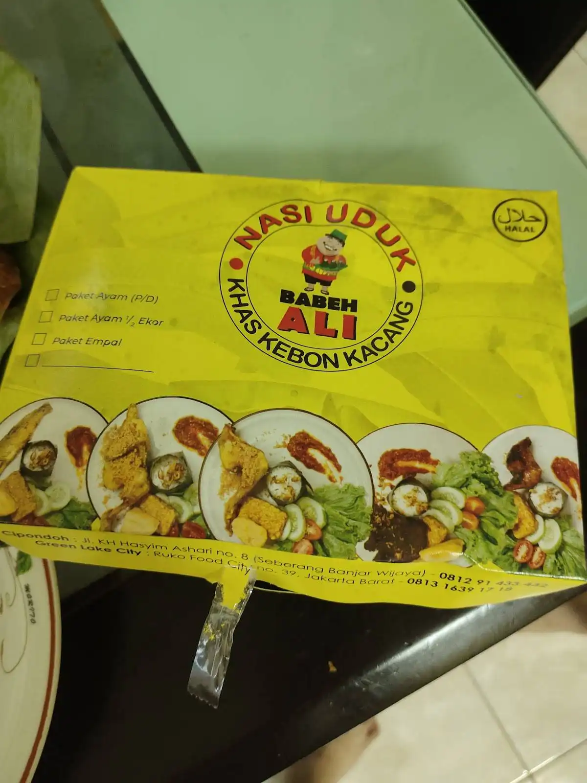 Nasi Uduk Babeh Ali