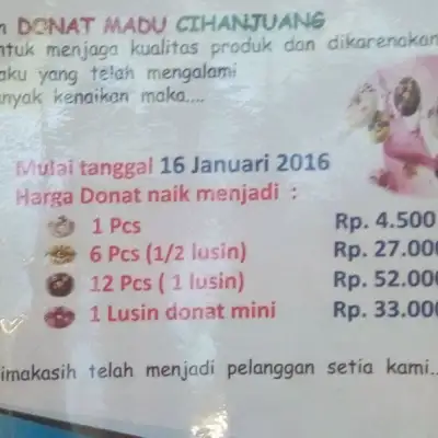 Donat Madu Cihanjuang