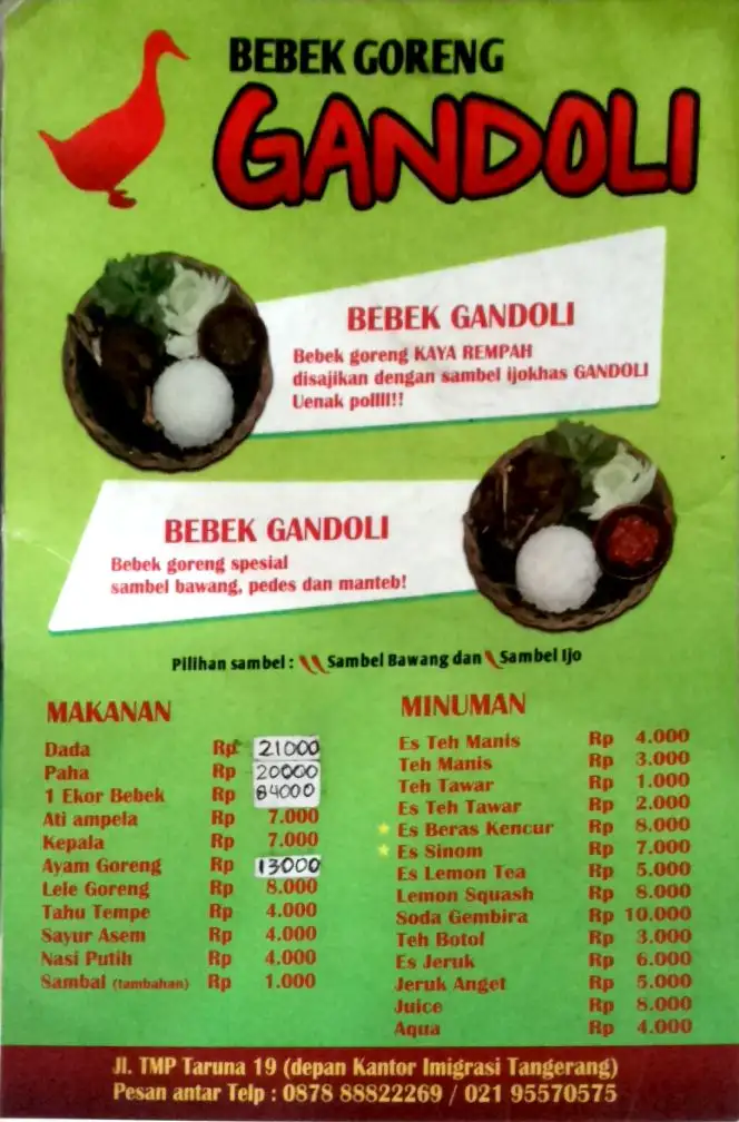 Bebek Goreng Gandoli