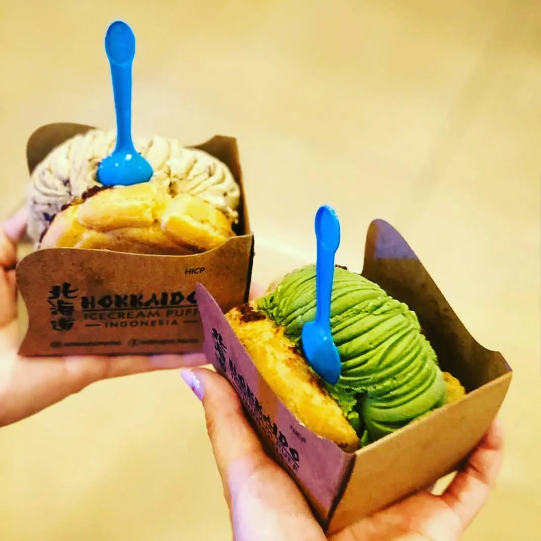 Hokkaido Ice Cream Puff