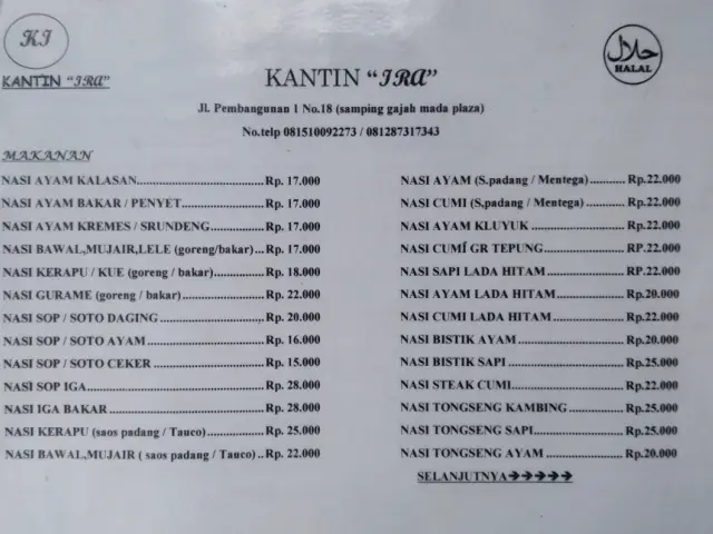 Gambar Makanan KantinIra 5