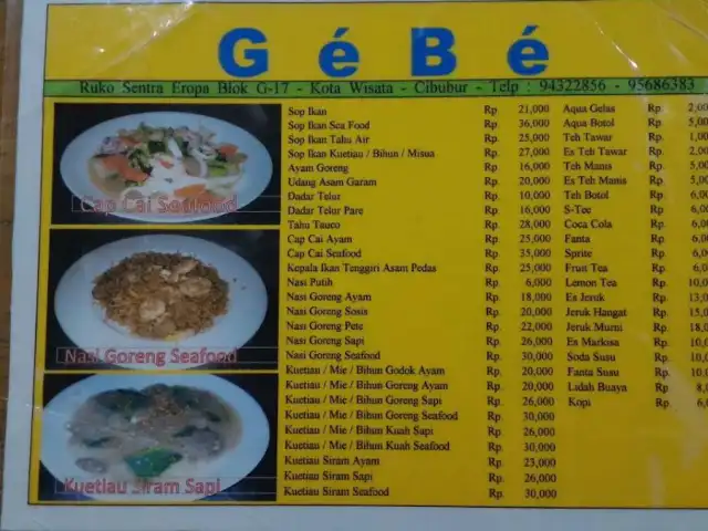 Gambar Makanan GéBé 13