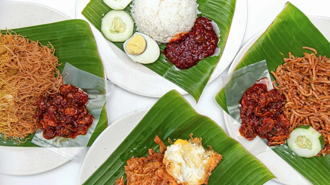 NASI LEMAK DAUN PISANG PD