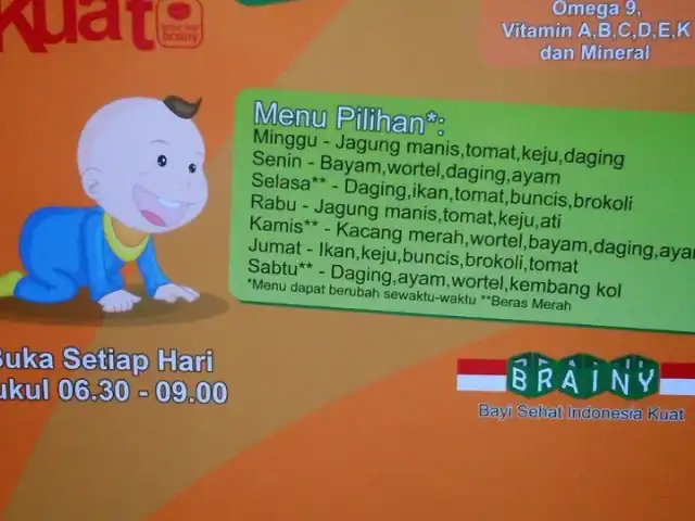 Gambar Makanan Bubur Bayi Sehat HALAL. BRAINY (Hj. Dias) Cab. Dukuh, Kramat Jati (ayupipit) 4