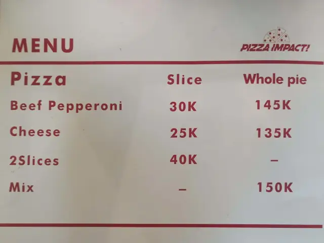 Pizza Impact