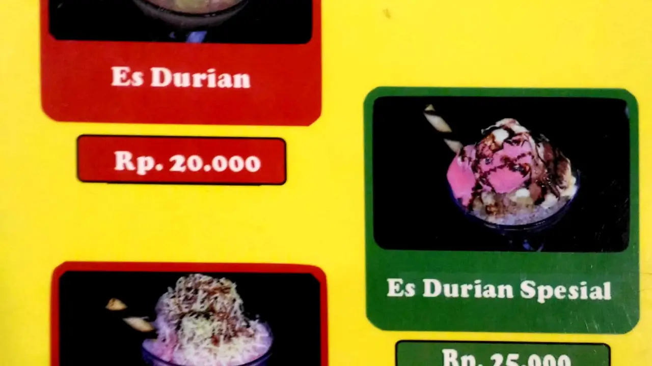 Es Durian Padang Managih