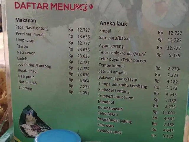 Gambar Makanan Pecel Pincuk Ibu Ida 13