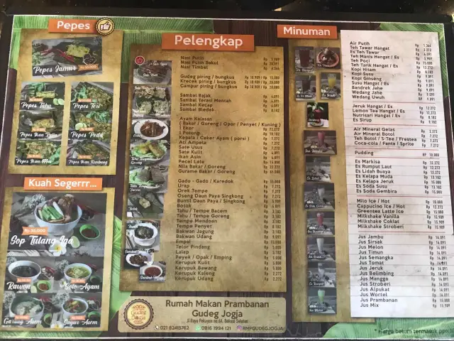 Gambar Makanan RM Prambanan Gudeg Jogja 4
