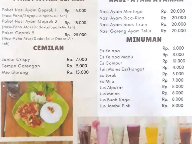 Gambar Makanan Ayam Geprek Samara 1