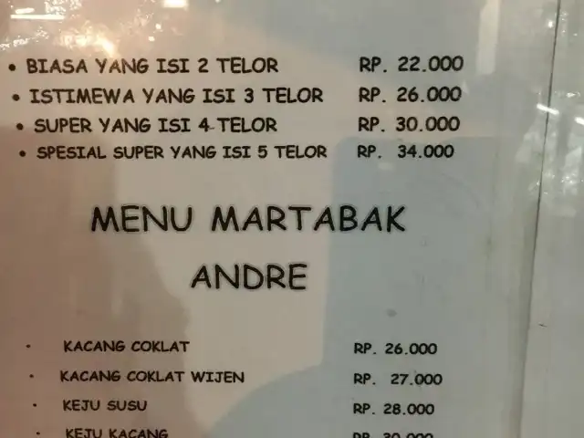 Gambar Makanan Martabak andre 2