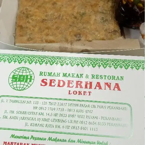 Gambar Makanan RM Sederhana Loket, Pekanbaru 12