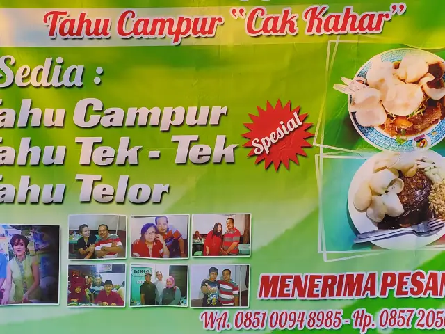 Gambar Makanan Tahu Campur Cak Kahar 7