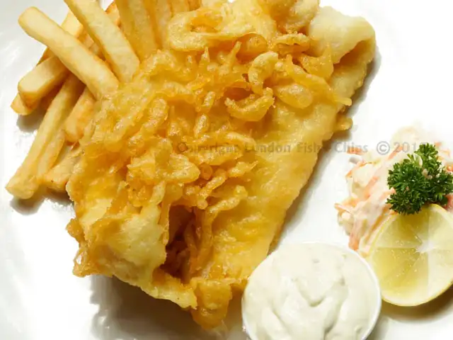 Gambar Makanan London Fish + Chips 4