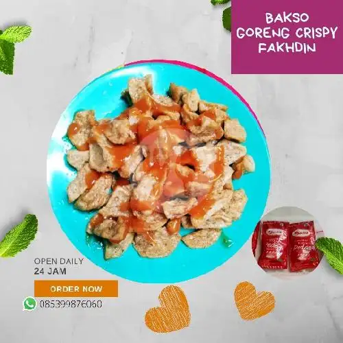 Gambar Makanan Bakso Goreng Crispy Fakhdin, Telepon 3 5