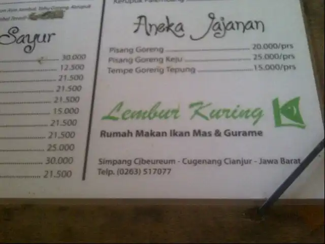 Gambar Makanan Lembur Kuring 16