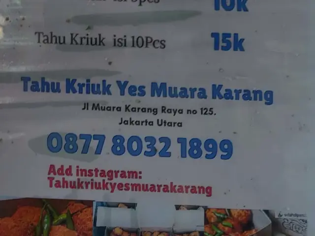 Gambar Makanan Tahu Kriuk Yes 7