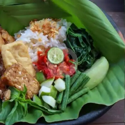 Gambar Makanan Nasi Tempong Ayam Bakar Taliwang Mbak Silvi 17