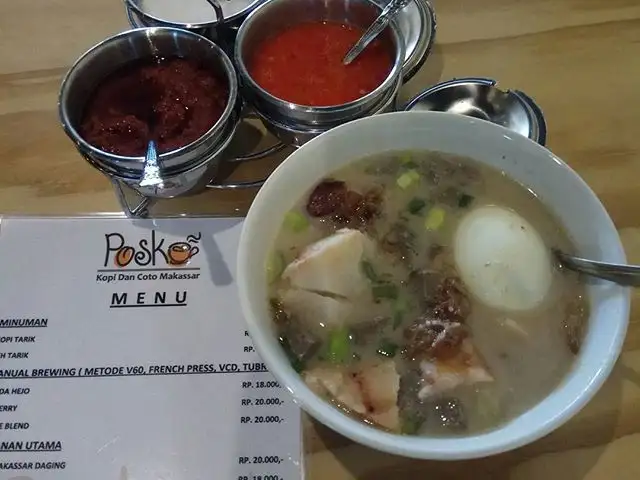 Gambar Makanan Posko Kopi dan Coto Makassar 1
