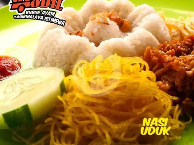 Gambar Makanan Bubur Ayam Abah Odil, Candi Panggung 14