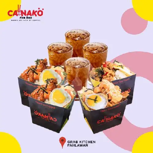 Gambar Makanan Canako Rice Box, Sei Agul 5