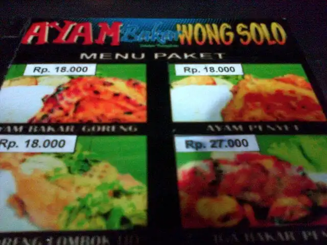Gambar Makanan Ayam Bakar Wong Solo 13