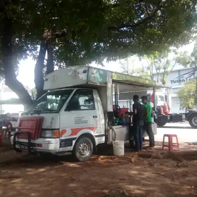 Cendol Pulut/Tapai depan Panasonic