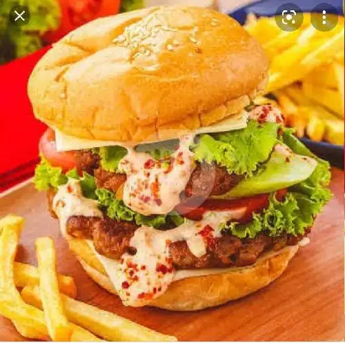 Gambar Makanan Burger,Kebab dan Rujak AL3 15