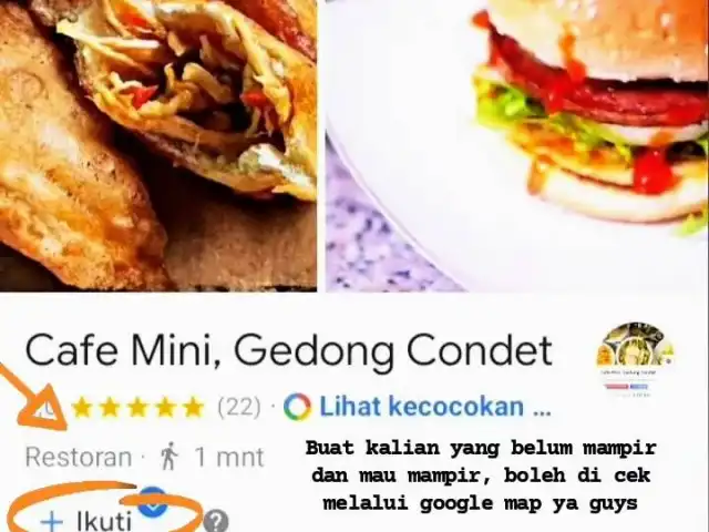 Gambar Makanan Cafe Mini, Gedong Condet 3