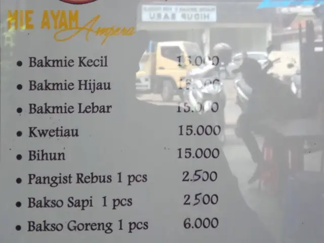 Gambar Makanan Mie Ayam Ampera 4