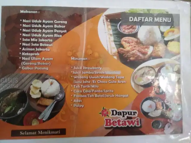 Gambar Makanan DAPUR BETAWI, Kangen masakan Betawi 5
