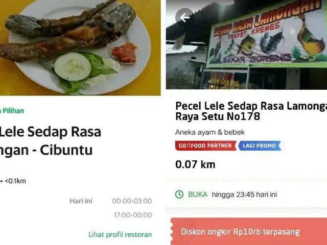 Gambar Makanan PECEL LELE SEDAP RASA LAMONGAN 2